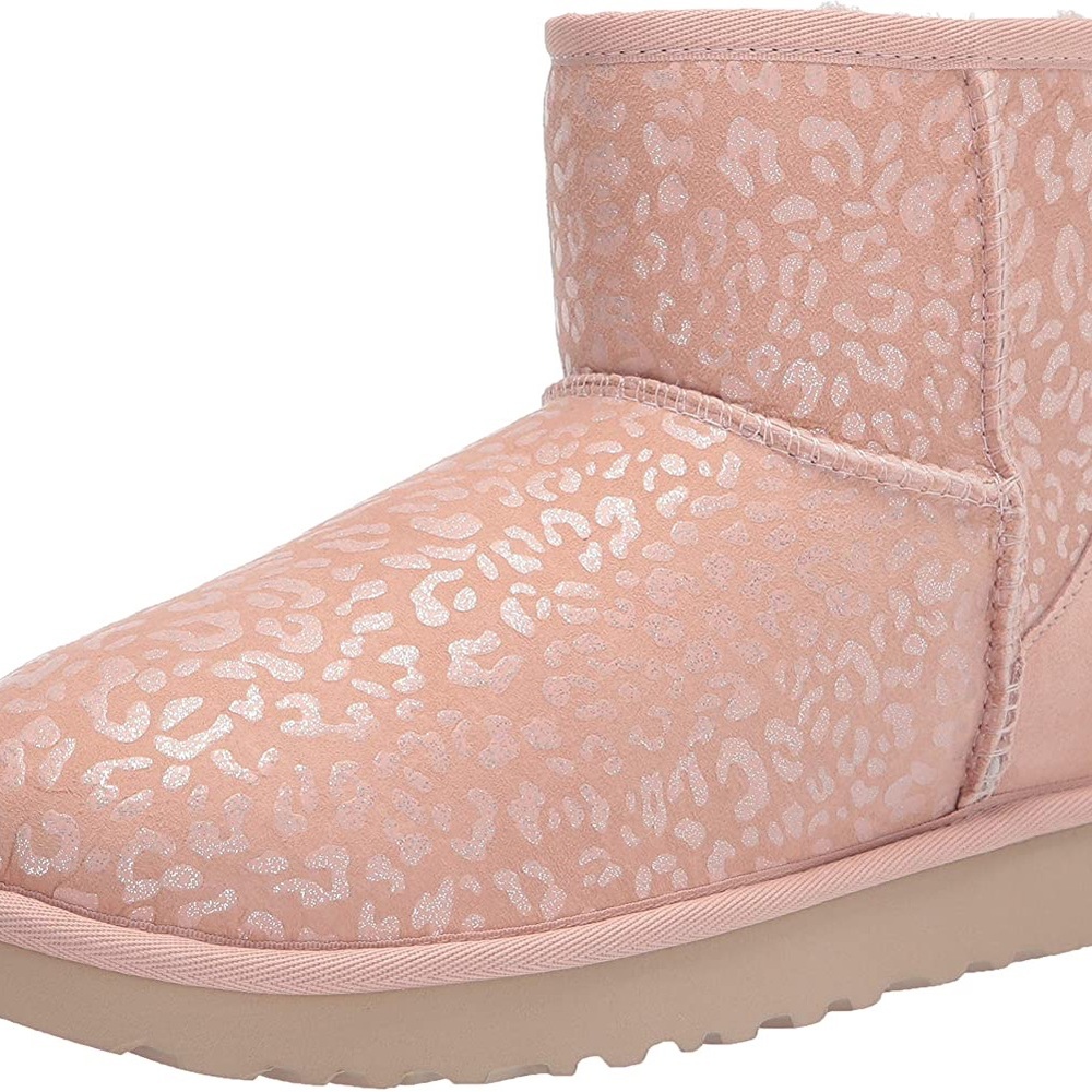 Ugg Mini Sparkly Cheetah Boot Size 10